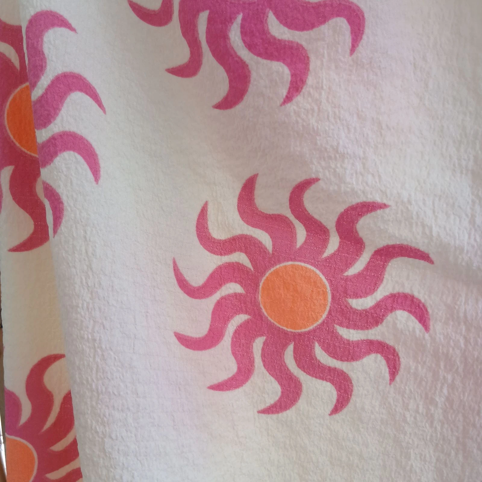 Calça fluida com estampa de sol – Tamanho Único – Novo com etiqueta – photo 3